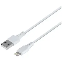 MR3_118033 Кабель usb lightning remax zeron series elastic rc-179i, 2.4a 1 m білий REMAX