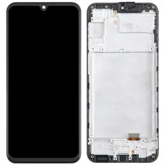 MR3_124201 Дисплей телефона для samsung sm-a245 galaxy a24, з сенсором, та рамкою чорний oled (big size) PRC