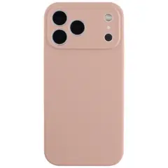 MR3_250959 Silicone case для iphone 17 pro max (19) рожевий sand (закритий низ та рамка камери) PRC