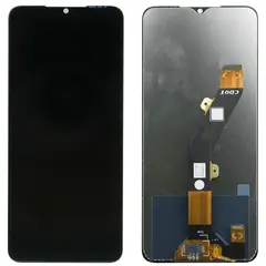 MR3_344523 Дисплей tecno spark go 2023, pop 7, pop 7 pro, spark 10, spark 10c у зборі з сенсором чорний (fpc6605-5), (welmy) WELMY