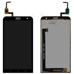MR3_91069 Дисплей телефона для asus zenfone 2 laser (ze601kl, ze600kl), з сенсором, чорний PRC