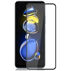 MR3_195093 Захисне скло для redmi note 10 pro, redmi note 11 pro, redmi k40 pro full glue люкс (0.3 mm, 2.5d) чорний PRC