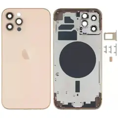MR3_353309 Корпус для iphone 12 pro золотистий PRC