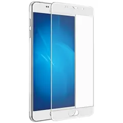 MR3_33595 Скло корпусу для samsung a710 galaxy a7 (2016) білий PRC