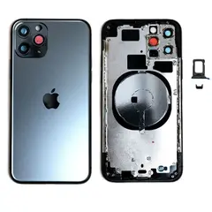 MR3_353311 Корпус телефона для iphone 11 pro сірий PRC