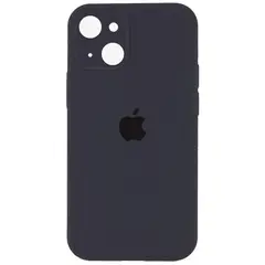 MR3_116600 Silicone case для iphone 14 (15) dark сірий (закритий низ) PRC