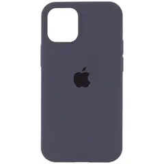 MR3_120080 Silicone case для iphone 15 pro (15) dark сірий (закритий низ) PRC