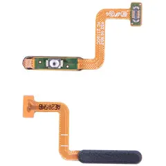 MR3_120978 Шлейф samsung m325f galaxy m32 кнопки включення зі сканером відбитку пальця чорний PRC