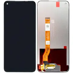 MR3_121804 Дисплей oppo a96 4g, realme 8i, realme 9i, realme narzo 50 у зборі з сенсором чорний (prc) OPPO