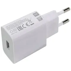 MR3_107643 Мережевий зарядний пристрій xiaomi 5v 2a білий (mdy-09-ew) сервісний оригінал XIAOMI