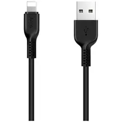 MR3_115407 Кабель usb hoco x13 easy charged lightning 2.4a 1 m чорний HOCO