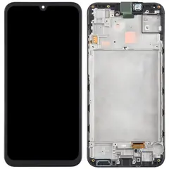 MR3_122361 Дисплей samsung a155, a156 galaxy a15 4g, 5g (2023) у зборі з сенсором та рамкою чорний сервісний оригінал SAMSUNG