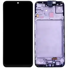 MR3_194341 Дисплей для samsung a155, a156 galaxy a15 4g, 5g (2023) у зборі з сенсором та рамкою чорний oled (big size) PRC