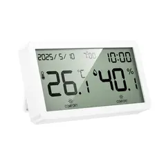MR4_144454 Термометр hoco hx42 indoor electronic alarm clock thermometer and hygrometer HOCO