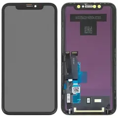 MR3_106888 Дисплей iphone xr у зборі з сенсором та рамкою чорний (jk in-cell tft aaaaa+) JK