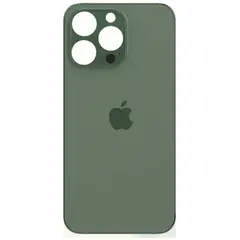 MR3_120011 Задня кришка (скло) для iphone 13 pro max alpine зелений (big hole), сервісний APPLE