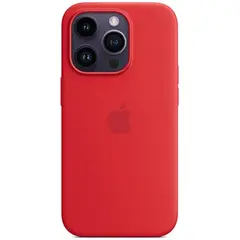 MR3_120078 Silicone case для iphone 15 pro (14) червоний (закритий низ) PRC