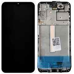 MR3_121570 Дисплей samsung a256 galaxy a25 5g (2023) у зборі з сенсором та рамкою чорний сервісний оригінал SAMSUNG