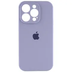 MR3_124013 Silicone case для iphone 16 pro max (28) lavender сірий (закритий низ) PRC