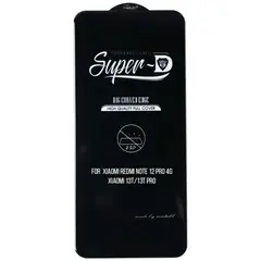 MR3_124267 Захисне скло для redmi note 12 pro 4g, xiaomi 13t, 13t pro (mietubl super-d) чорний (без упак.) MIETUBL