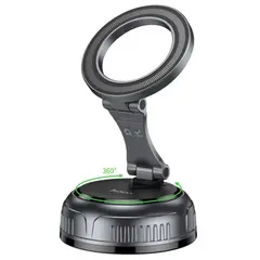 MR4_153780 Авто тримач hoco h92 high vacuum suction cup magnetic holder (universal) чорний HOCO