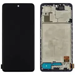 MR3_119597 Дисплей redmi note 10 pro, redmi note 10 pro max у зборі з сенсором та рамкою onyx сірий oled a+ (original size) XIAOMI