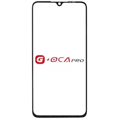 MR3_179723 Скло корпусу для g+oca pro redmi 9a, redmi 9c, redmi 10a, poco c31 з oca-плівкою, чорний G+OCA PRO