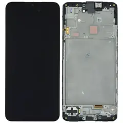 MR3_224706 Дисплей для samsung a165 galaxy a16 4g 2024 у зборі з сенсором та рамкою чорний PRC