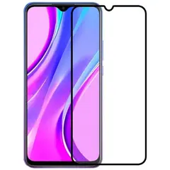 MR3_106060 Захисне скло для redmi 9, redmi 9t, redmi 9 prime, poco m2, poco m3 (0.3 mm, 4d arc люкс) чорний PRC