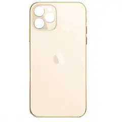 MR3_120013 Задня кришка (скло) для iphone 13 pro max золотистий (big hole), сервісний APPLE