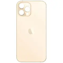 MR3_120025 Задня кришка (скло) для iphone 12 pro золотистий (big hole), сервісний APPLE