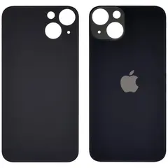 MR3_120032 Задня кришка (скло) iphone 13 midnight (big hole), сервісний оригінал PRC