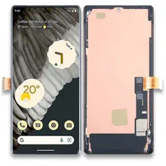 MR3_121190 Дисплей google pixel 7 pro у зборі з сенсором та рамкою чорний oled (original size) GOOGLE