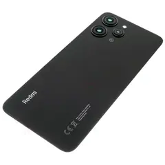 MR3_123453 Задня кришка redmi 12 midnight чорний (зі склом камери) (prc) XIAOMI