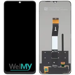 MR3_124416 Дисплей redmi 12c, redmi 11a у зборі з сенсором чорний (welmy) WELMY