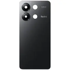 MR3_320384 Задня кришка (скло) для redmi note 13 4g midnight чорний (зі склом камери) PRC