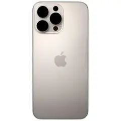 MR3_372612 Задня кришка (скло) для iphone 16 pro max natural titanium, сервісний у зборі на рамці premium APPLE