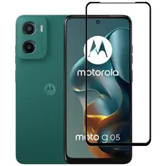 MR3_372675 Захисне скло для motorola g05, g15, e15, g35 (0.3 mm, 4d arc люкс) чорний PRC