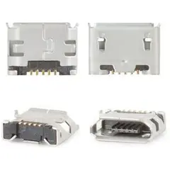 MR3_6656 Конектор заряджання fly ds104d, ds106d, ds107d, ds115, ds123, ds124, e158, iq4403, iq4410 (5 шт.) PRC