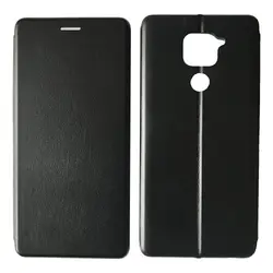 MR4_54735 Чохол-книжка level для redmi note 9, чорний 