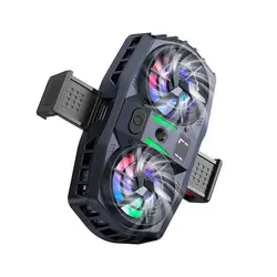 MR4_138668 Кулер для телефону hoco gm36 mustango mobile phone dual cooler, чорний 
