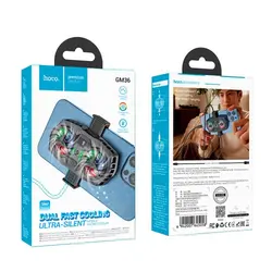 MR4_138668 Кулер для телефону hoco gm36 mustango mobile phone dual cooler, чорний 