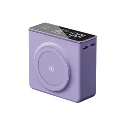MR4_142806 Зовнішній акумулятор power bank q7 magsafe 22,5w 20 000mah пурпуровий 