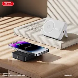 MR4_146245 Зовнішній акумулятор power bank xo pr231 magnetic 15w wireless charging+pd20w 10 000mah, білий 