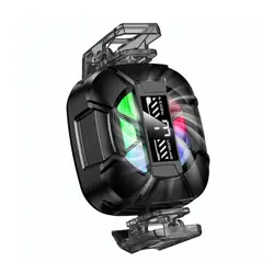 MR4_152419 Кулер для телефону hoco ga5 triumph semiconductor mobile phone cooler, чорний 