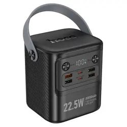 MR4_152970 Зовнішній акумулятор power bank hoco j152 tough 22.5w+pd20w+light power bank 80 000mah, чорний 