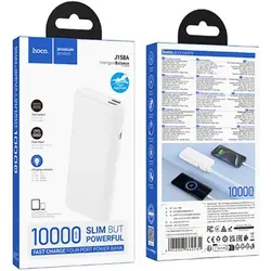 MR4_152975 Зовнішній акумулятор power bank hoco j158a runner power bank 10000mah, білий 