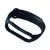 MR4_5003 Ремінець для xiaomi mi band 5, 6, 7 camouflage pixel, чорний-сірий 