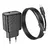 MR4_132383 Мережевий зарядний пристрій hoco cs22a value single port pd30w charger set (c to ip), чорний HOCO