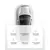 MR4_140339 Fm-трансмітер xo bcc09 smart bluetooth mp3 з tf card slot +pd 25w, чорний XO